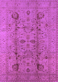 Oriental Purple Traditional Rug, urb2991pur