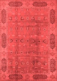 Oriental Red Traditional Rug, urb2992red