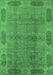 Oriental Emerald Green Traditional Rug, urb2992emgrn