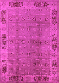 Oriental Pink Traditional Rug, urb2992pnk