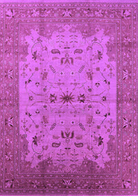 Oriental Purple Traditional Rug, urb2993pur