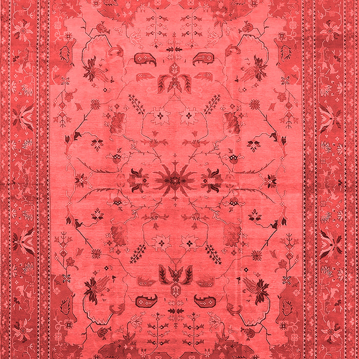 Oriental Red Traditional Area Rugs