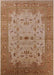 Mid-Century Modern Mahogany Brown Oriental Rug, urb2993