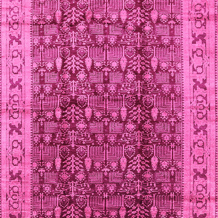 Oriental Pink Traditional Rug, urb2994pnk