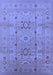 Oriental Blue Traditional Rug, urb2995blu