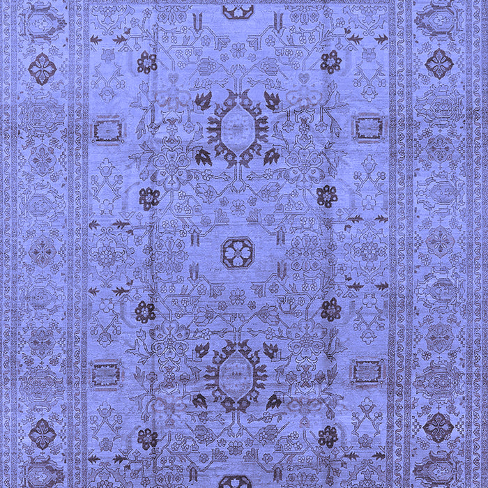 Oriental Blue Traditional Rug, urb2995blu