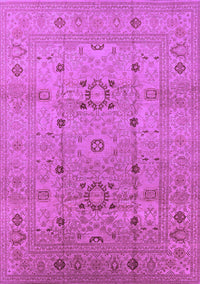 Oriental Purple Traditional Rug, urb2995pur