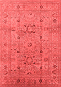 Oriental Red Traditional Rug, urb2995red