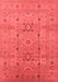 Oriental Red Traditional Area Rugs