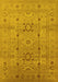 Oriental Yellow Traditional Rug, urb2995yw