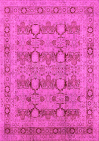 Oriental Pink Traditional Rug, urb2996pnk