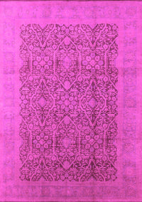 Oriental Pink Traditional Rug, urb2997pnk