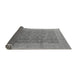 Sideview of Oriental Gray Traditional Rug, urb2997gry