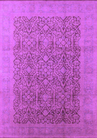 Oriental Purple Traditional Rug, urb2997pur