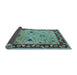 Sideview of Oriental Light Blue Traditional Rug, urb2998lblu
