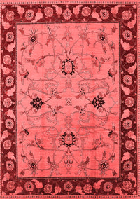 Oriental Red Traditional Rug, urb2998red