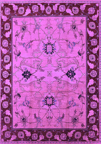 Oriental Purple Traditional Rug, urb2998pur