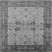 Square Oriental Gray Traditional Rug, urb2999gry