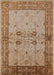 Mid-Century Modern Light Copper Gold Oriental Rug, urb2999