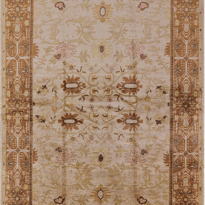 Mid-Century Modern Light Copper Gold Oriental Rug, urb2999