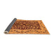 Sideview of Oriental Orange Traditional Rug, urb3000org