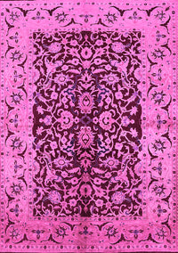 Oriental Pink Traditional Rug, urb3000pnk