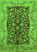 Oriental Green Traditional Rug, urb3000grn