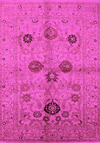 Oriental Pink Traditional Rug, urb3001pnk