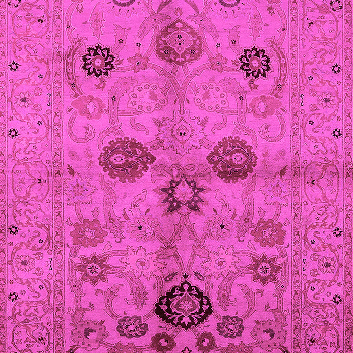 Oriental Pink Traditional Rug, urb3001pnk