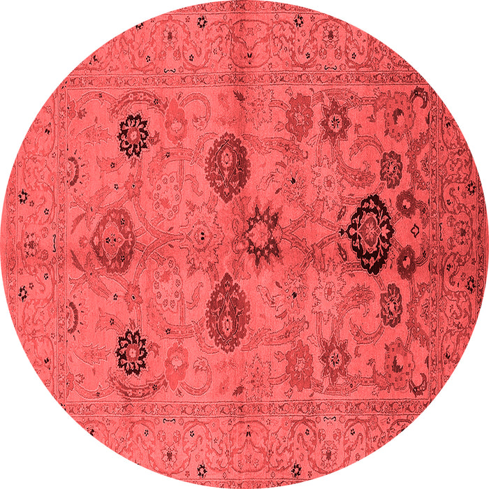 Oriental Red Traditional Rug, urb3001red