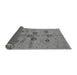 Sideview of Oriental Gray Traditional Rug, urb3001gry