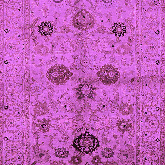 Oriental Purple Traditional Rug, urb3001pur