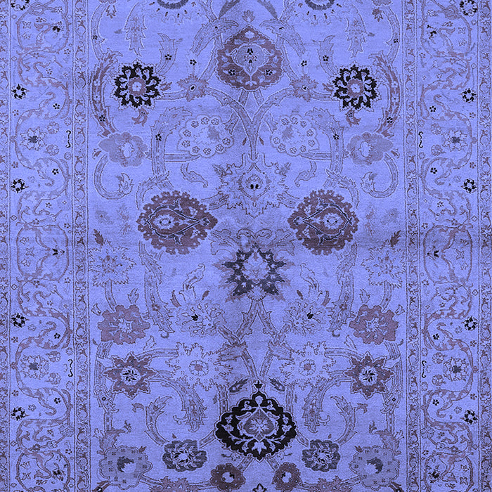 Oriental Blue Traditional Rug, urb3001blu