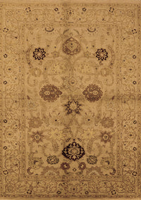 Oriental Brown Traditional Rug, urb3001brn