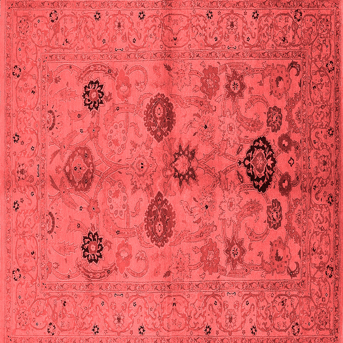Oriental Red Traditional Rug, urb3001red
