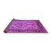 Sideview of Oriental Purple Traditional Rug, urb3002pur
