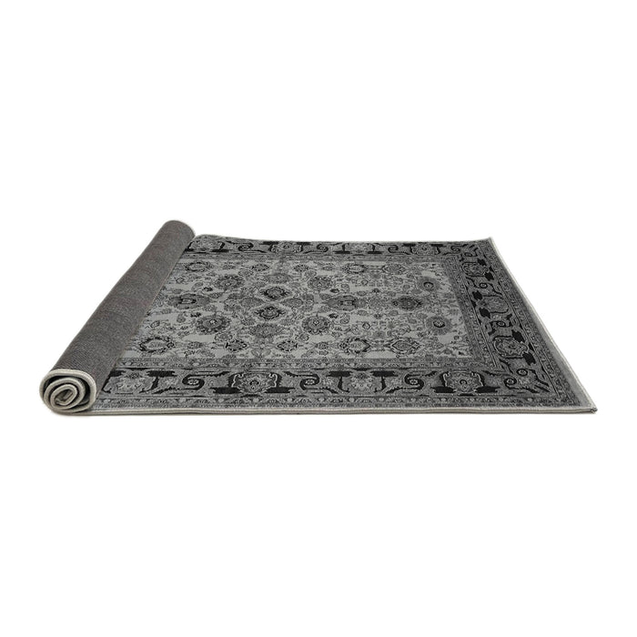 Sideview of Oriental Gray Traditional Rug, urb3002gry
