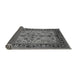 Sideview of Oriental Gray Traditional Rug, urb3002gry
