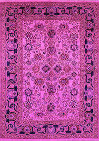 Oriental Pink Traditional Rug, urb3002pnk