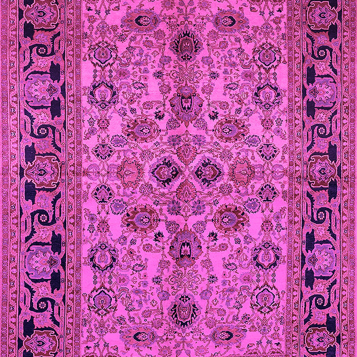 Oriental Pink Traditional Rug, urb3002pnk