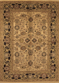 Oriental Brown Traditional Rug, urb3002brn