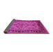 Sideview of Oriental Pink Traditional Rug, urb3002pnk
