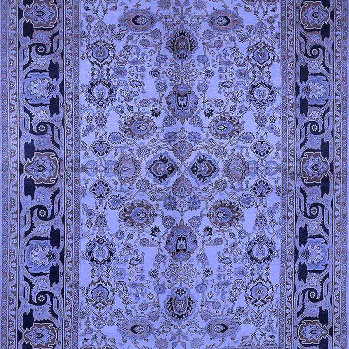 Oriental Blue Traditional Rug, urb3002blu