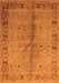 Machine Washable Oriental Orange Industrial Area Rugs, wshurb3003org