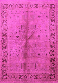 Oriental Pink Industrial Rug, urb3003pnk