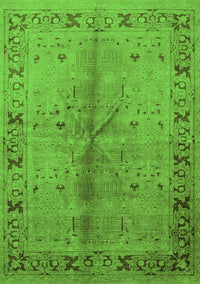 Oriental Green Industrial Rug, urb3003grn