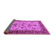 Sideview of Oriental Purple Industrial Rug, urb3004pur