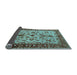 Sideview of Oriental Light Blue Industrial Rug, urb3004lblu