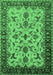 Oriental Emerald Green Industrial Rug, urb3004emgrn