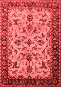 Oriental Red Industrial Rug, urb3004red